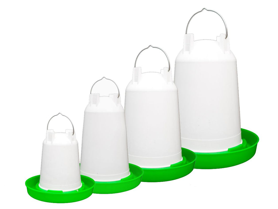 bird supplies Polmark poultry drinker with grip